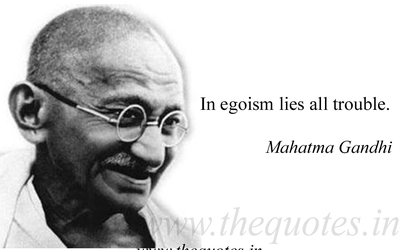 gandhi-egoism